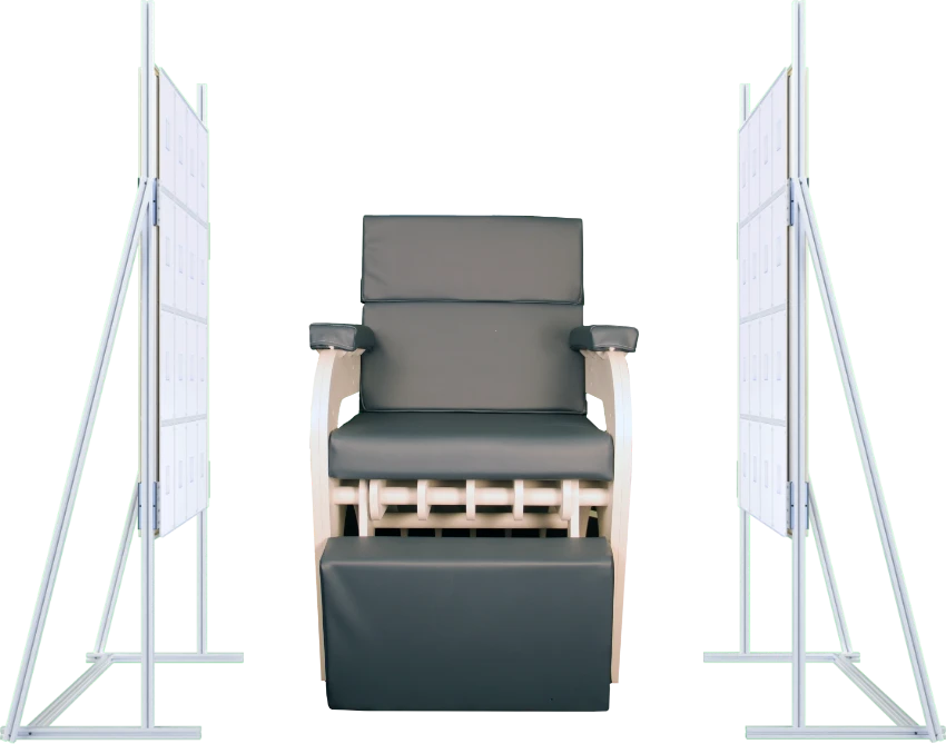 FieldLine-HEDscan-Chair-Panel Coils-Global Field Compensation