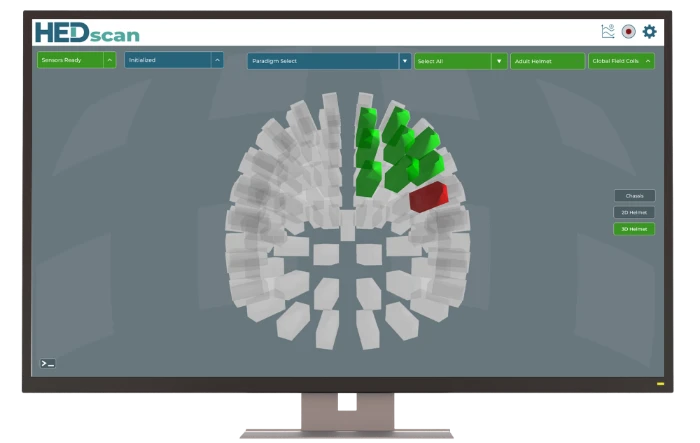 FieldLine-HEDscan-Graphic User Interface - 3D